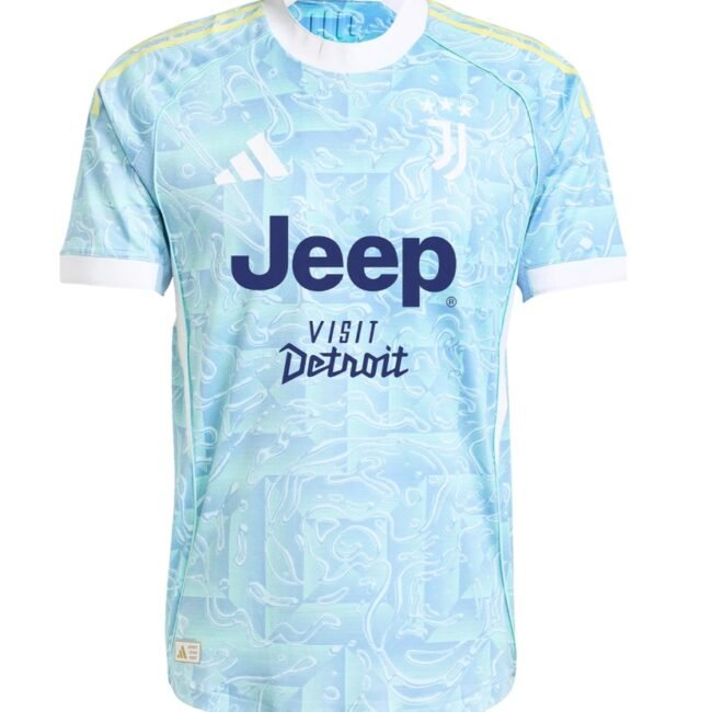 Juventus Away Jersey Player Version 2025/26