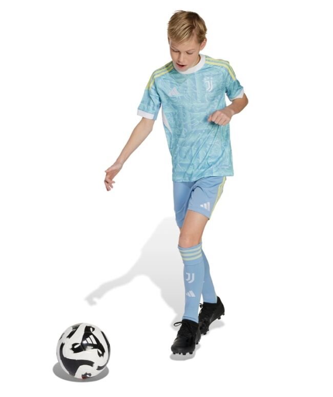 Kid's Juventus Away Jersey+Shorts 2025/26 - Image 3