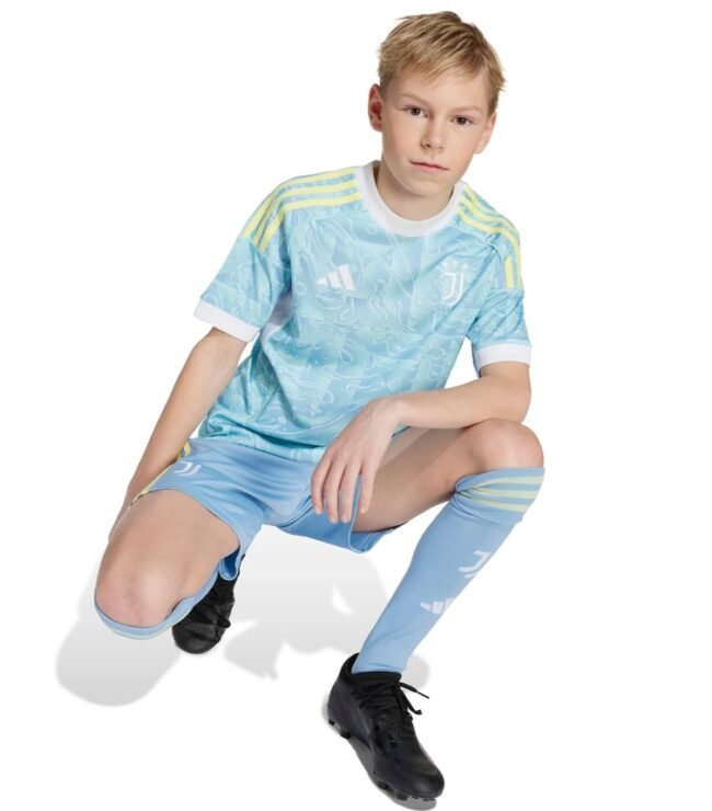 Kid's Juventus Away Jersey+Shorts 2025/26 - Image 5