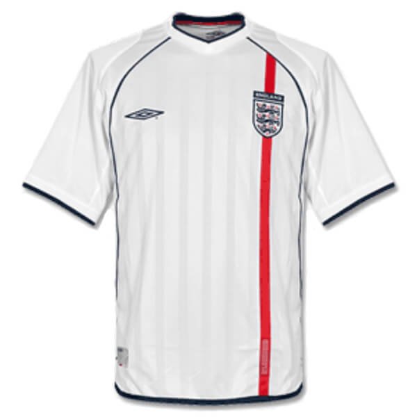 England Home Retro Jersey 2002