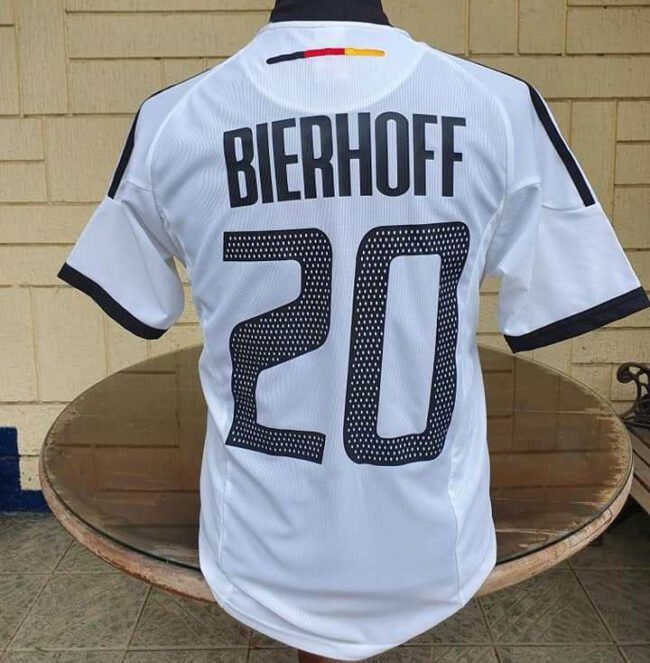 GERMANY 2002 FIFA WORLD CUP BIERHOFF 20 JERSEY-Deutschland – Bild 2