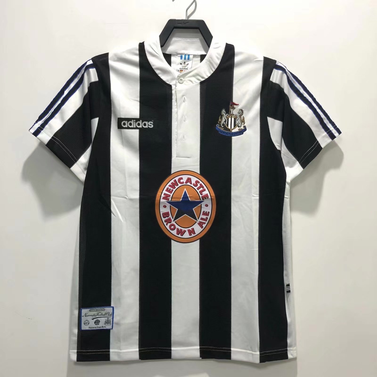 Newcastle United Home Retro Jersey 1995/97