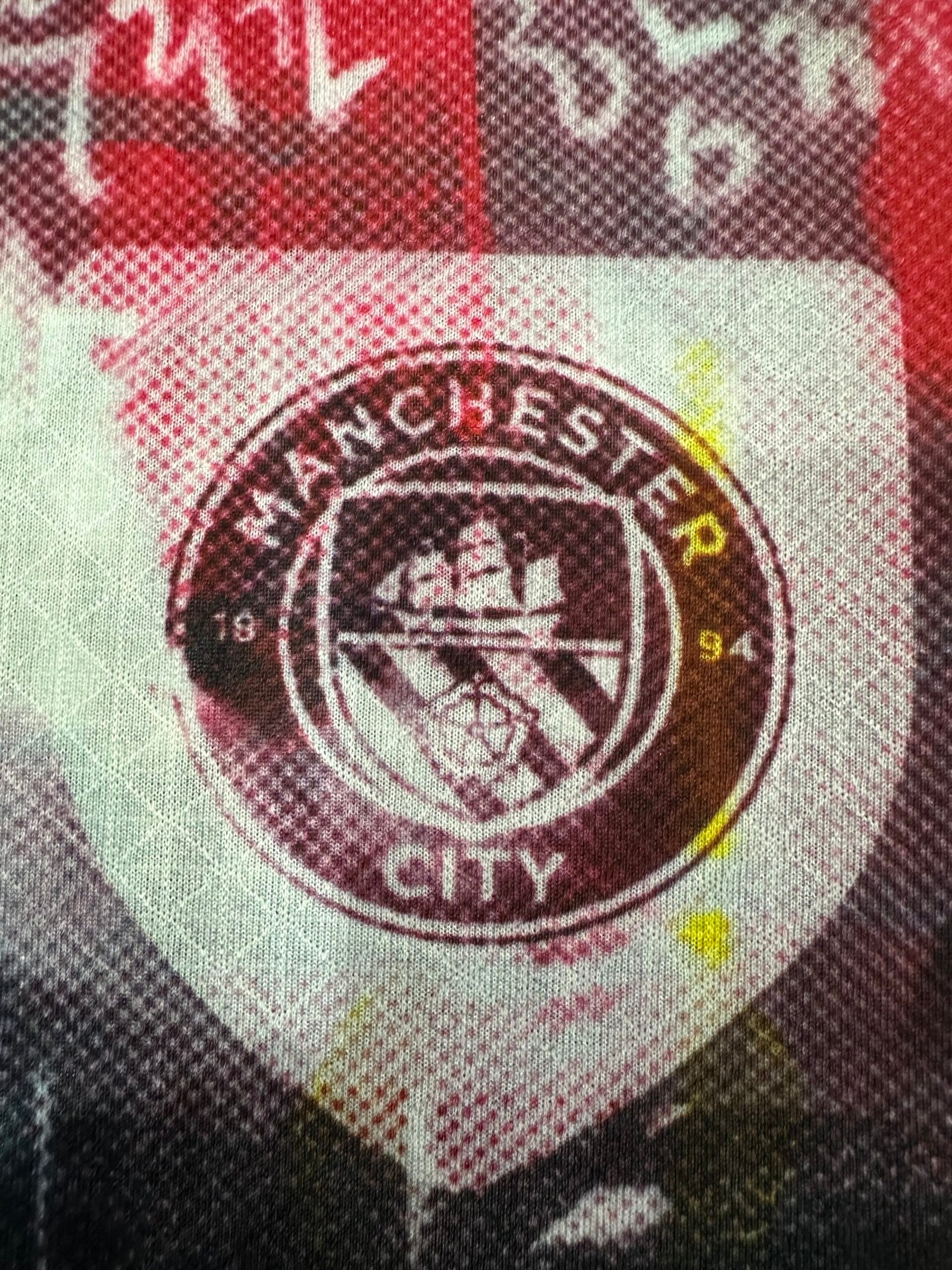 Manchester City Player Version Special Edition Jersey 25/26 Red - Image 4