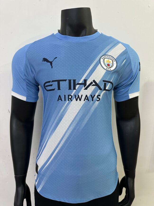 Manchester City Player Version Home Jersey 25/26