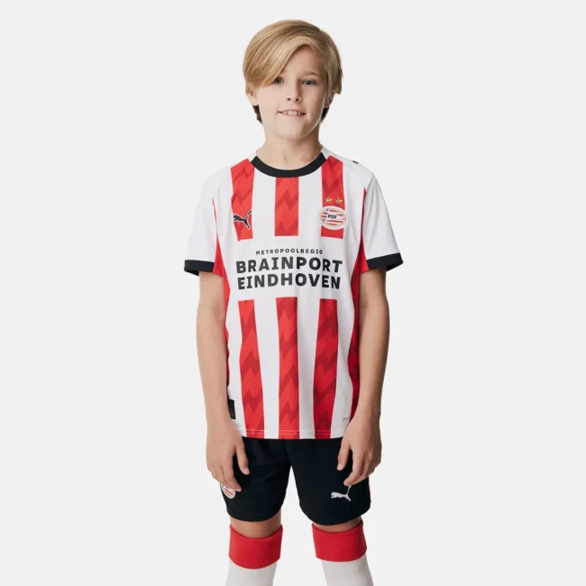 Kid’s PSV Eindhoven Home Jersey 2025/26