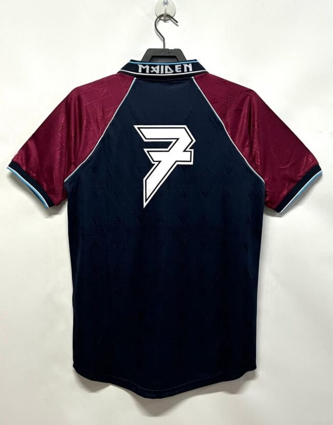 West Ham Home Retro Jersey 1999 - Image 2