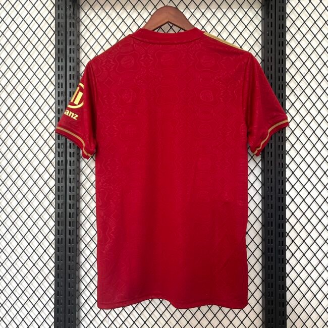 Bayern Munich 125th Anniversary jersey English Advertising
