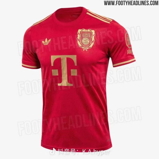 Bayern Munich 125th Anniversary Special Edition jersey