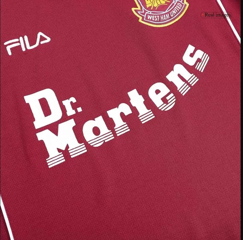West Ham Home Retro Jersey 1999/01 - Image 7