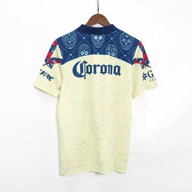 Club America Yellow Day of the Dead Jersey