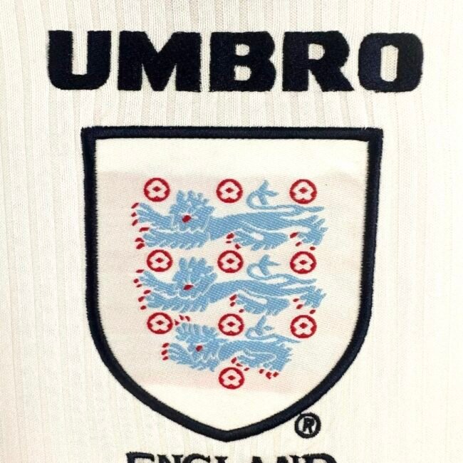 England Home Retro Long Sleeve Jersey 1998