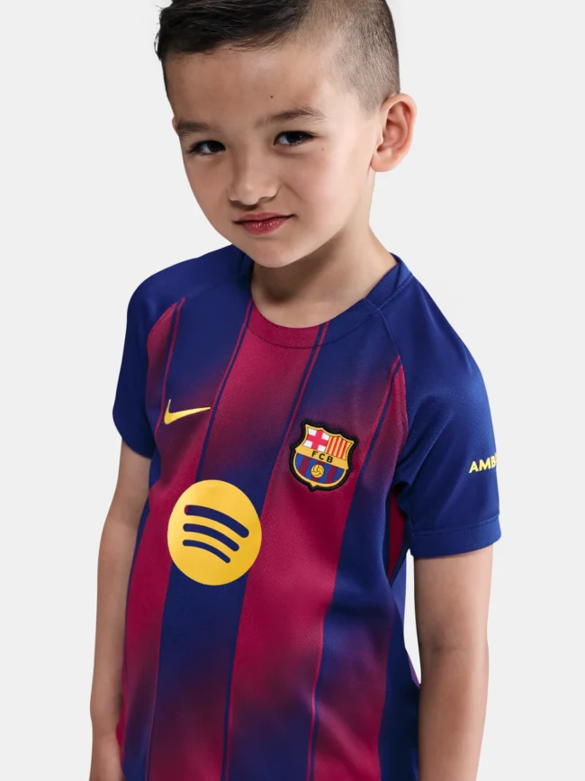 Kid's Barcelona Away Jersey+Shorts 2025/26