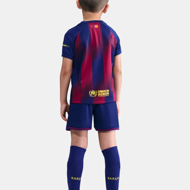 Kid's Barcelona Away Jersey+Shorts 2025/26