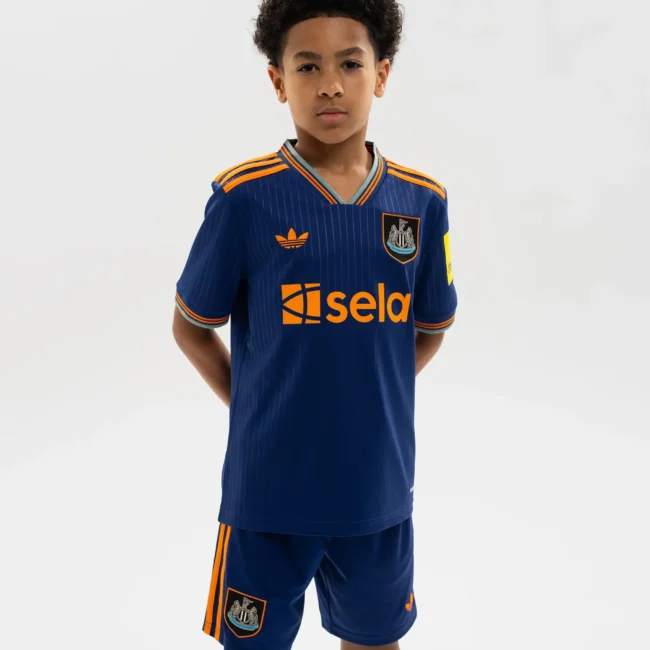 Kid's Newcastle United Third Jersey+Shorts 25/26