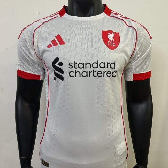 Liverpool Away Jersey Player Version 2025/26