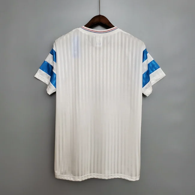 Olympique Marseille Home Retro Jersey 1990