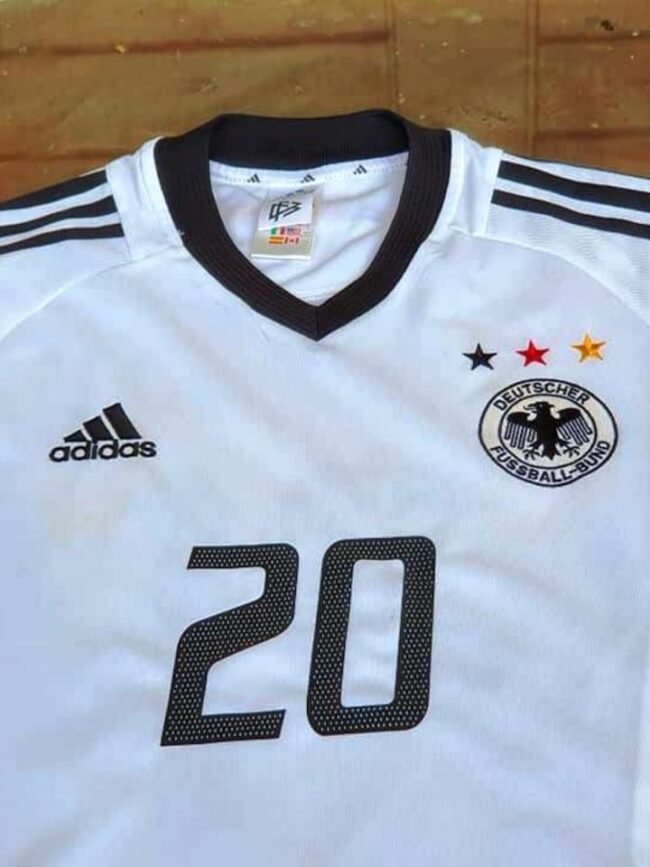 GERMANY 2002 FIFA WORLD CUP BIERHOFF 20 JERSEY-Deutschland – Bild 3