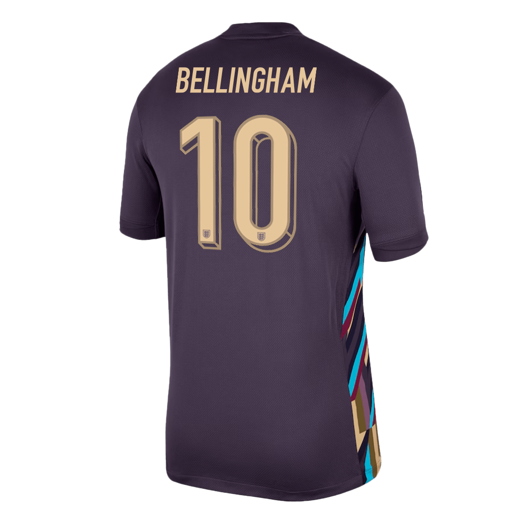 Jude Bellingham #10 England Away Jersey EURO 2024