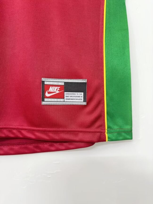 Portugal Home Retro Jersey 1998 - Image 10