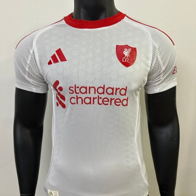 Liverpool Away Jersey Player Version 2025/26