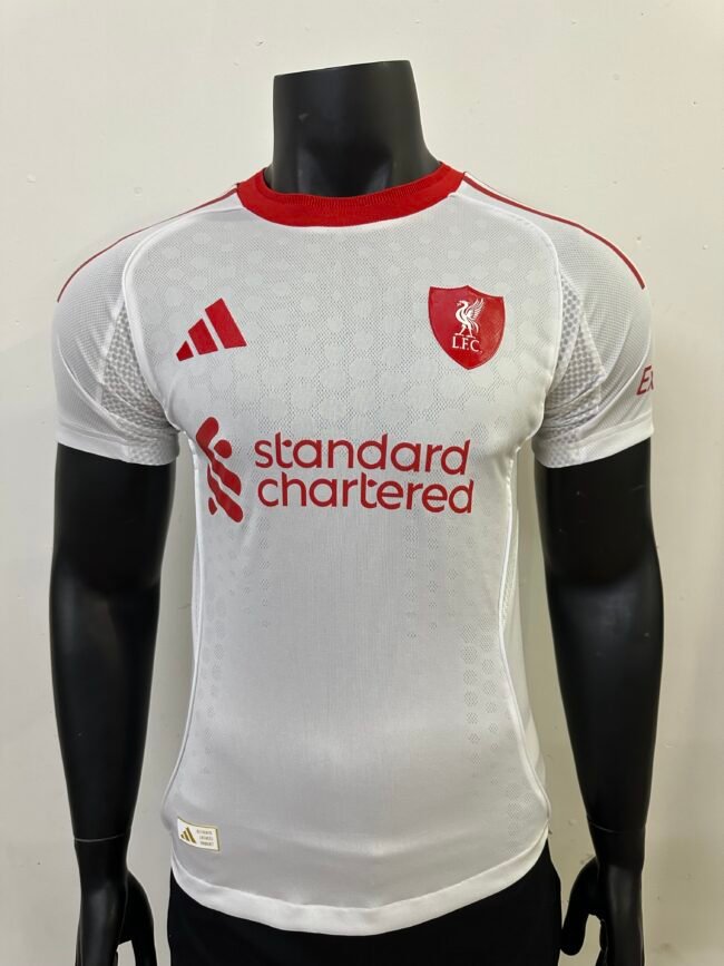 Liverpool Away Jersey Player Version 2025/26