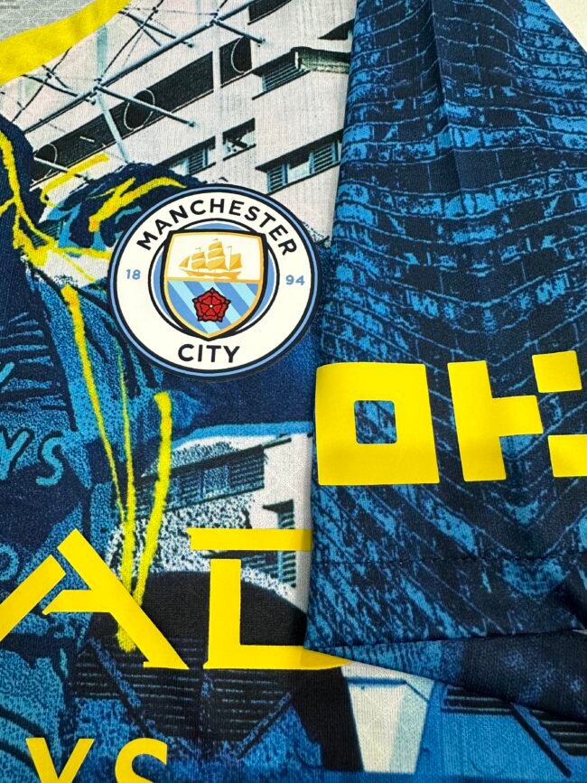 Manchester City Player Version Special Edition Jersey 25/26 Blue – Bild 6