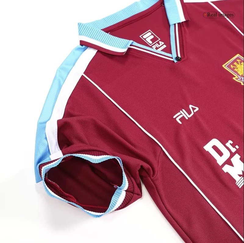 West Ham Home Retro Jersey 1999/01 - Image 3