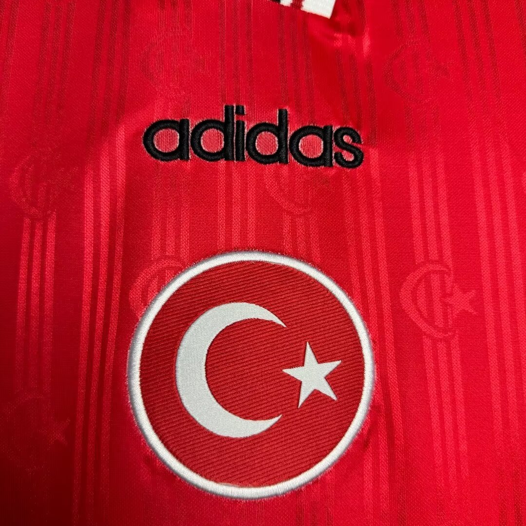 Turkey Home Jersey 1996 - Image 7