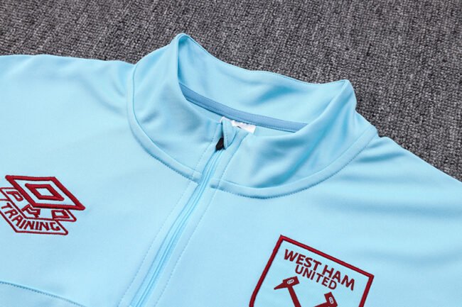 West Ham Union Long Sleeve Track Suit 23/24 MEN601 - Image 3