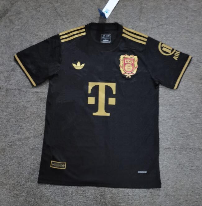 Bayern Munich 125th Anniversary Special Edition jersey black
