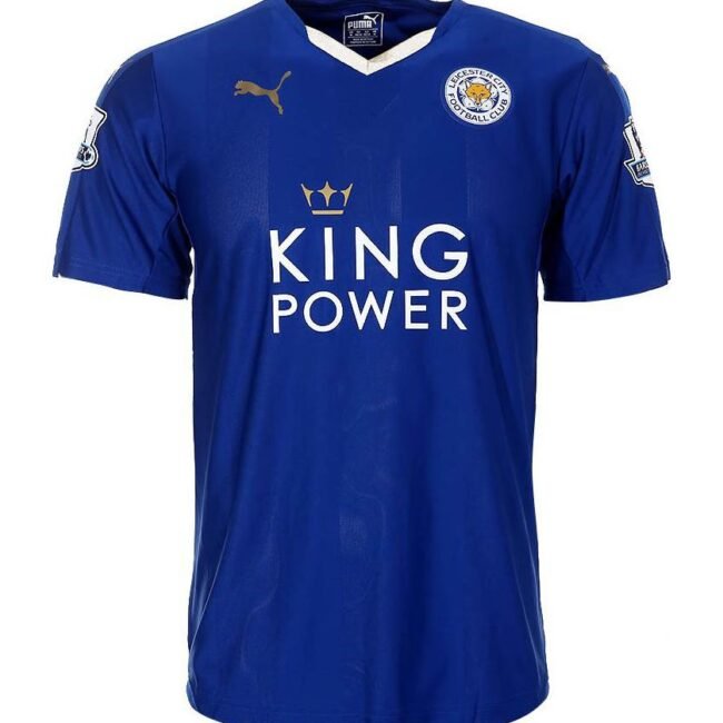 Leicester City Home Retro Jersey 2015/16