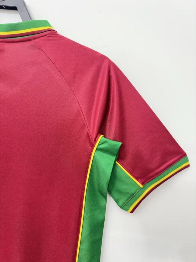 Portugal Home Retro Jersey 1998 - Image 8