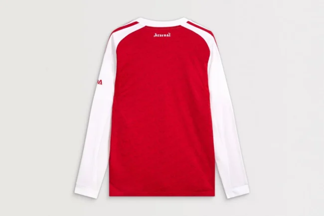 Arsenal Home Long Sleeve Jersey 2025/26 - Image 2