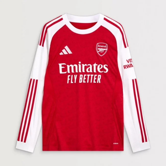 Arsenal Home Long Sleeve Jersey 2025/26