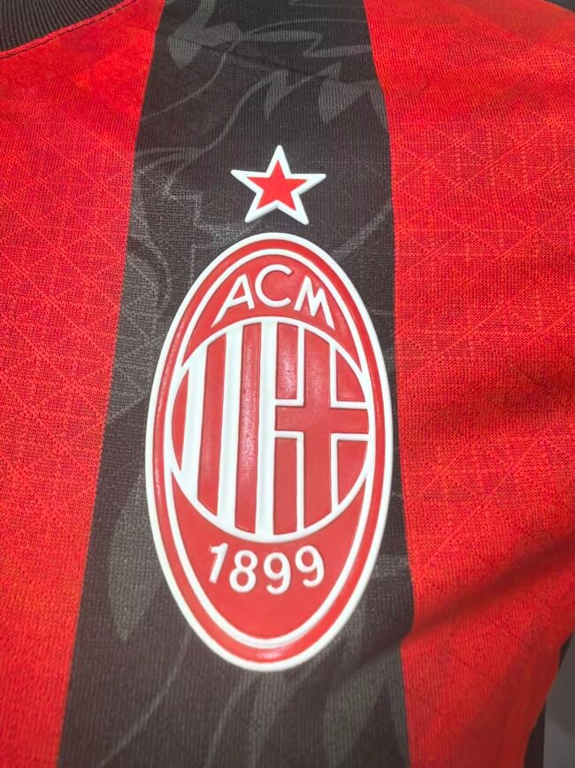AC Milan Home Jersey Player Version 2025/26 – Bild 3