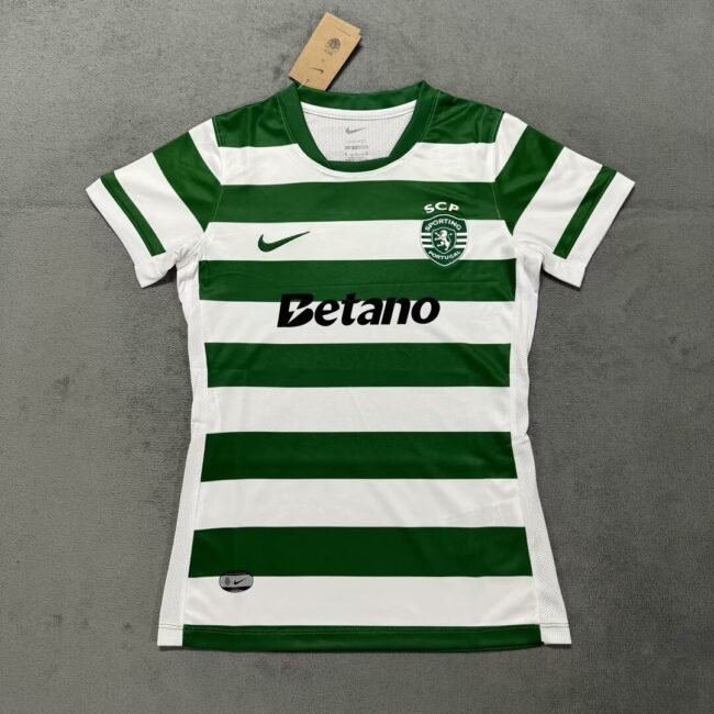 Women's Sporting CP(Lisboa) Home Jersey 2025/26