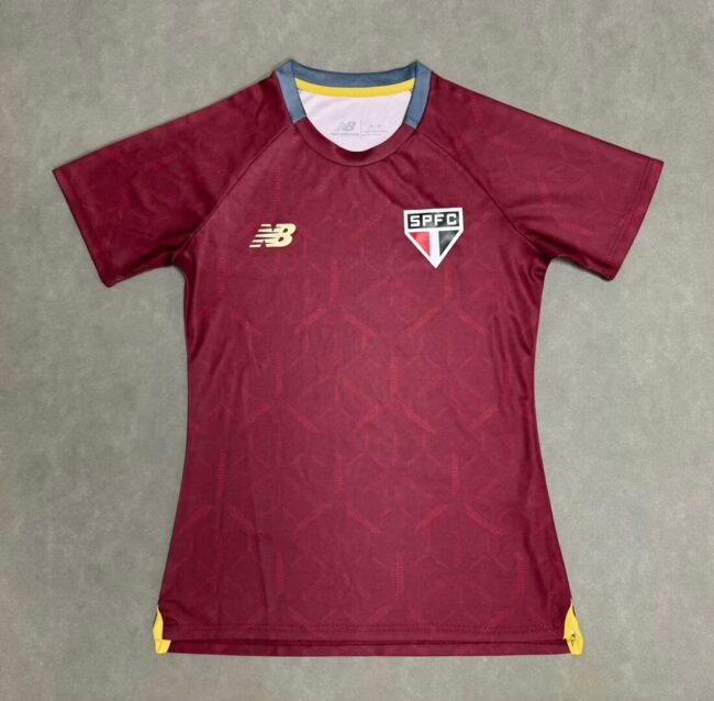 Women's Sao Paulo Training Red Jersey 2025/26
