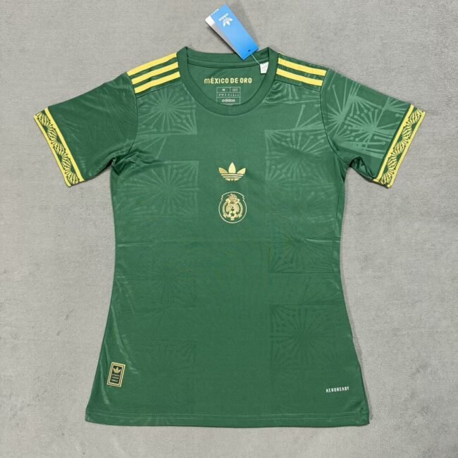 Women's Mexico Gold Cup Green Jersey 2025/26