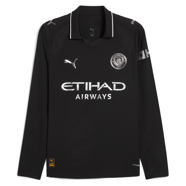 Manchester City Away Long Sleeve Jersey 2025/26